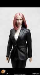 POPTOYS 1/6 action figure X14 The  Female Spy Leather Suit of style series