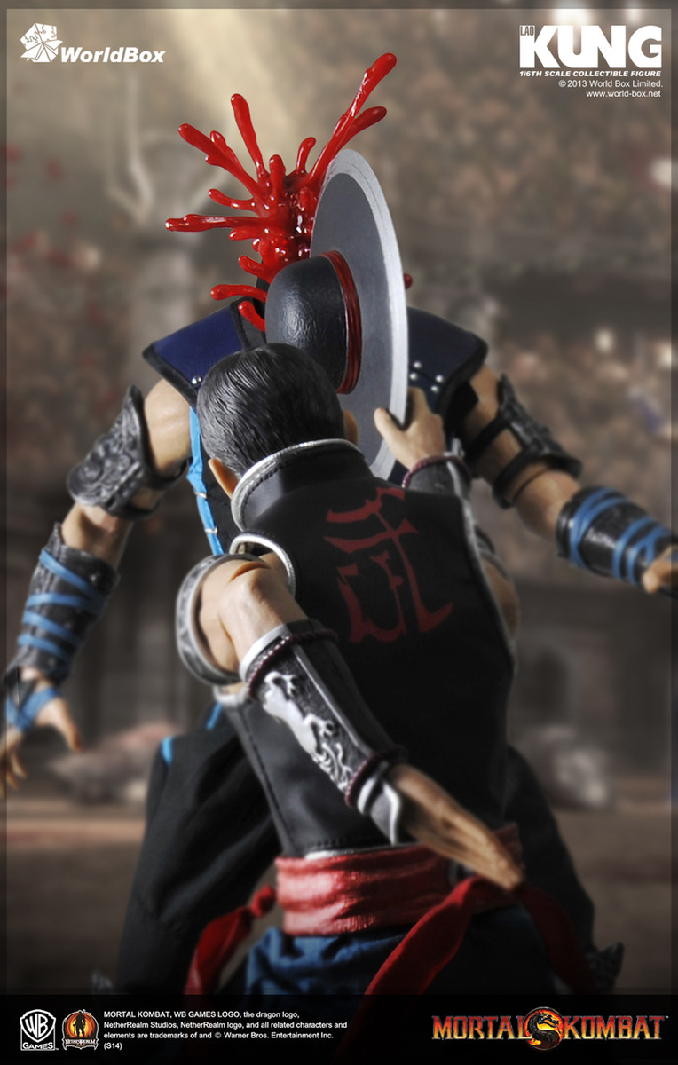 Worldbox 1/6 Mortal Kombat Kung Lao action figure - KGHobby Toys
