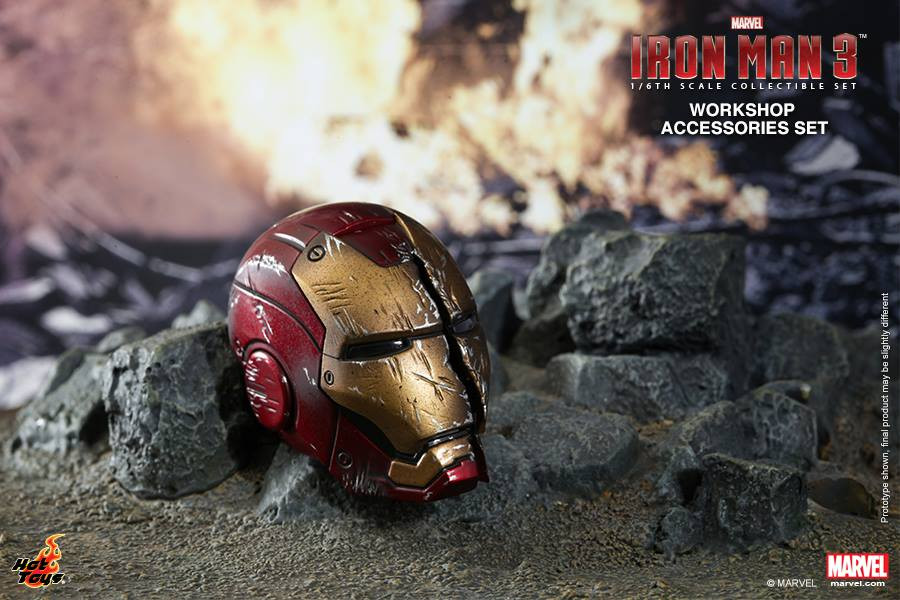 Details about   Hot Toys 1/6 Iron Man 3 Tony Starks Workshop Accessories Set ACS002 Y2