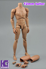 Custom 1/6 Nude Action figure Body-Taller version with Narrow Shoulder with Neck 