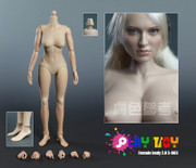 Play Toy 1/6 Nude Girl Female Action Figure Body-Small Breast Version 3.0