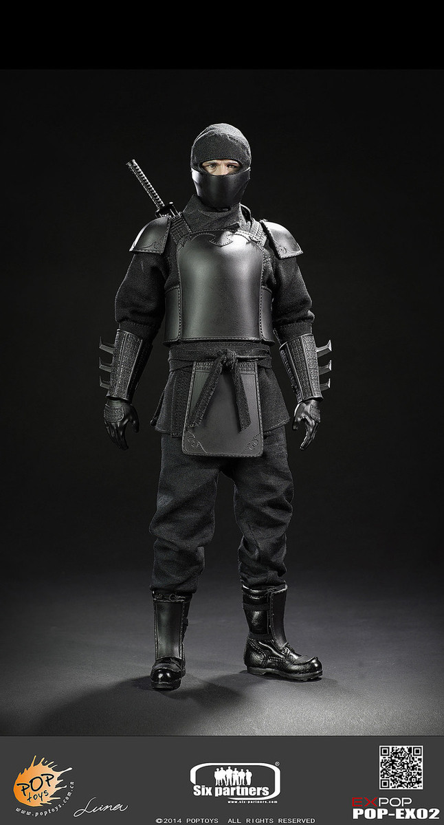 POPTOYS EX002 1/6 The Leader of Shadow Alliance Master Ninja