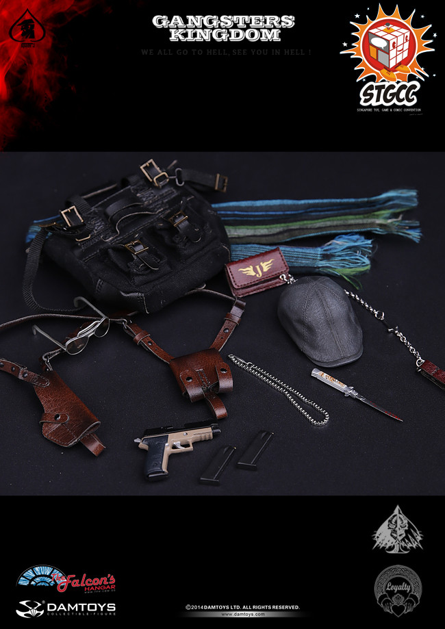 DAMTOYS 1/6 The Gangsters Kingdom Series -Spade J STGCC Exclusive