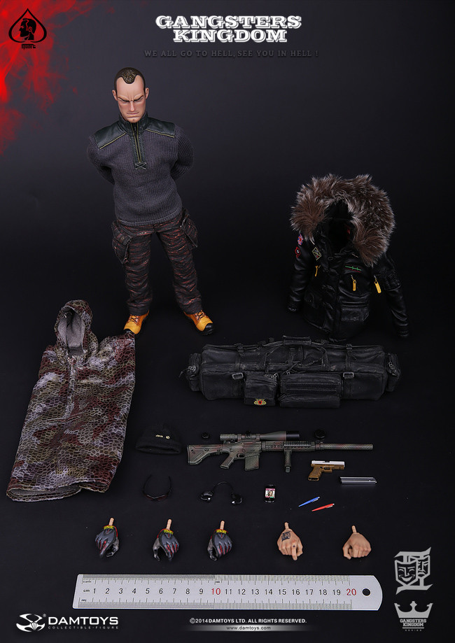 DAMTOYS 1/6 The Gangsters Kingdom Series - Spade 5 Baron action