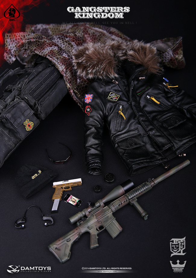 DAMTOYS 1/6 The Gangsters Kingdom Series - Spade 5 Baron action