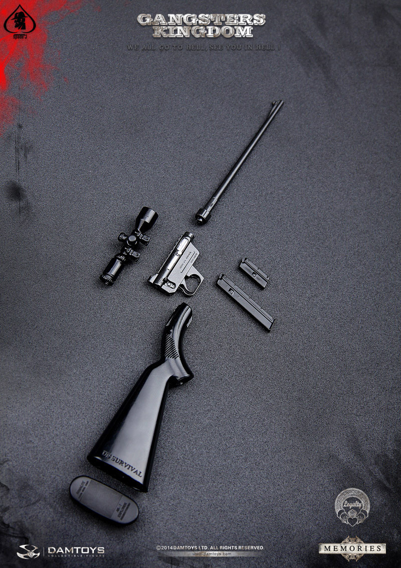 DAMTOYS 1/6 The Gangsters Kingdom Series - Spade J Memories Ver