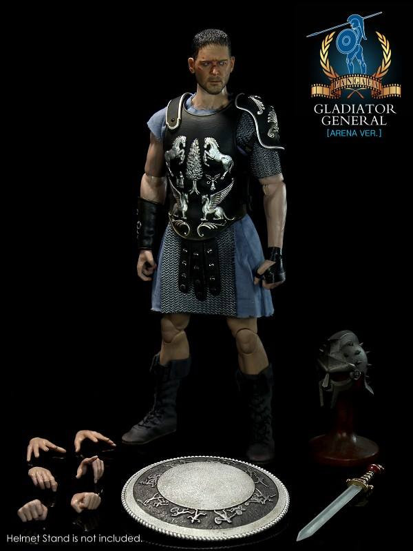 ミリタリー Pangaea Toy 1/6 Balian PG04A Regular Pangaea Toy 1/6th Scale Gladiator General (PG02A Arena Version