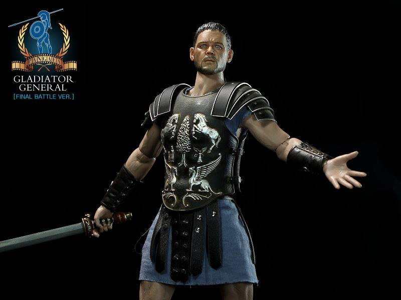 ミリタリー Pangaea Toy 1/6 Gladiator General PG02C Pangaea Toy 1/6th Scale Gladiator General (PG02C Deluxe Version