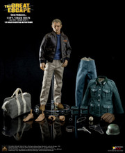 STAR ACE TOYS SA007 THE GREAT ESCAPE CAPT. VIRGIL HILTS Steve McQueen 1/6 action figure Deluex Version