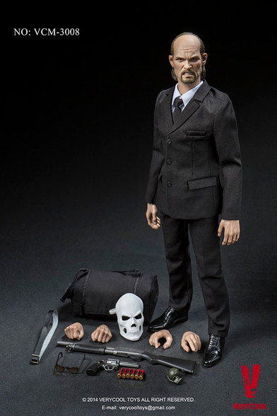 Verycool 1:6 VCM-3008 Medicated Psychopath James Black Belt for 12/" figure use