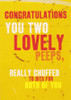 Congratulations Card - Lovely Peeps