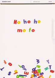 Ho Ho Ho Christmas Card