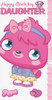 Moshi Monsters Daughter Birthday Card