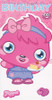 Moshi Monsters - Poppet Birthday Card