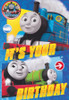 Thomas And Friends Birthday Card & Badge