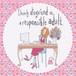 Cleverly Disguised Adult Greeting Card - Born To Shop