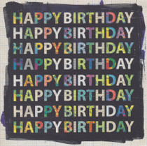 Happy Birthday Card - Top Notch \ Lucy Joy