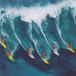 Surfing Greeting Card - Photographic