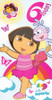Dora The Explorer Age 6 Birthday Card
