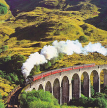 Steam Train Birthday Card