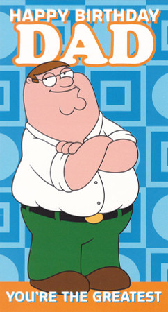 Family Guy Dad Birthday Card