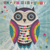 Owl Birthday Card - Lucy Joy