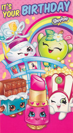 Shopkins Your Birthday Card