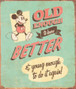 Mickey Mouse - Old Enough Greeting Card