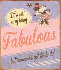 Minnie Mouse - Fabulous Greeting Card