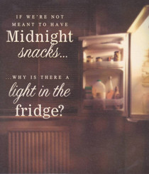 Midnight Snacks Greeting Card