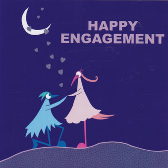 Happy Engagement Greeting Card