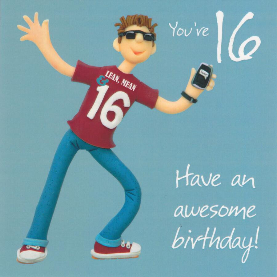 16th-birthday-card-male-one-lump-or-two-cardspark