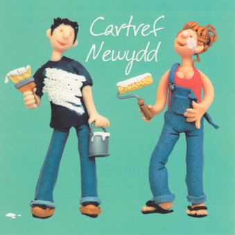 Cartref Newydd - Welsh New Home Card