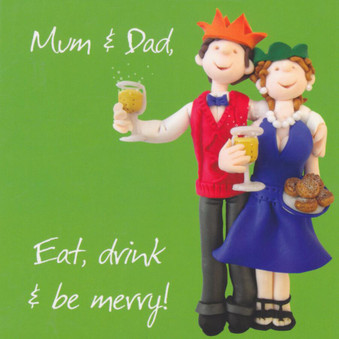 Mum And Dad's Christmas Card