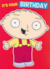 Family Guy - Stewie It's your Birthday Card