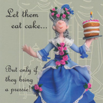 Let Them Eat Cake Birthday Card