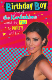 Kim Kardashian - Birthday Card
