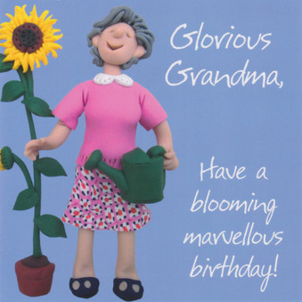 Glorious Grandma Birthday Card - Holy Mackerel