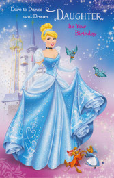 Disney Princess - Daughter Birthday Card