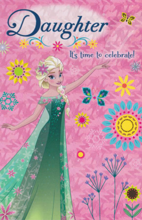 Disney Frozen - Daughter's Birthday Card