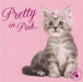 Kitten Birthday Card - Pretty In Pink