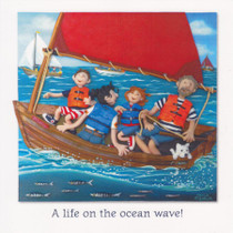 Sail Boat Greeting Card