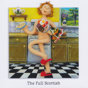 The Full Scottish Greeting Card