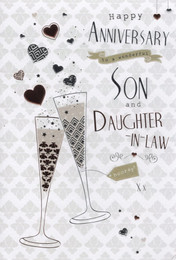 ICG Cards - Son And Daughter-In-Law Anniversary Card
