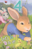 Peter Rabbit - 4th Birthday Card