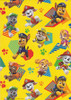 Paw Patrol - Wrapping Paper - Yellow