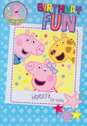 Peppa Pig - Birthday Fun Card