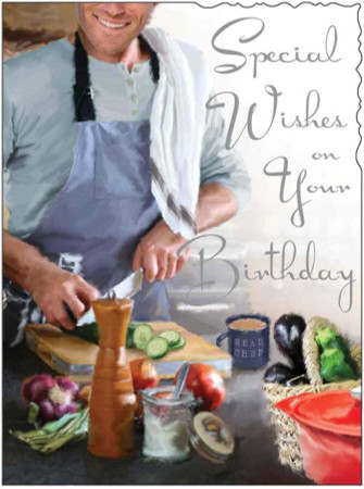Special Wishes Birthday Card - front