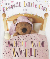 Little Girl Get Well Soon Card - Front