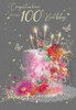 One Hundredth Birthday Card - Grace Front